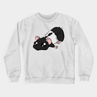 A little Hammie - Black banded Crewneck Sweatshirt